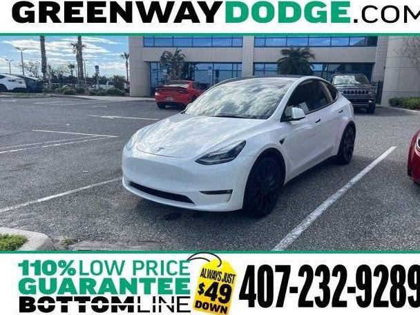 TESLA MODEL Y 2023 7SAYGDEF8PF700396 image